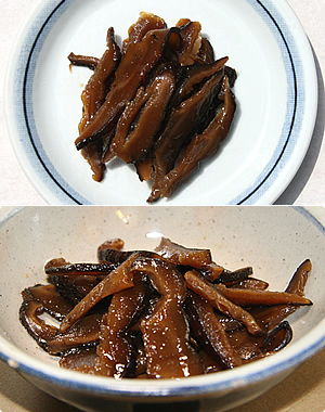 天竜産原木しいたけの佃煮